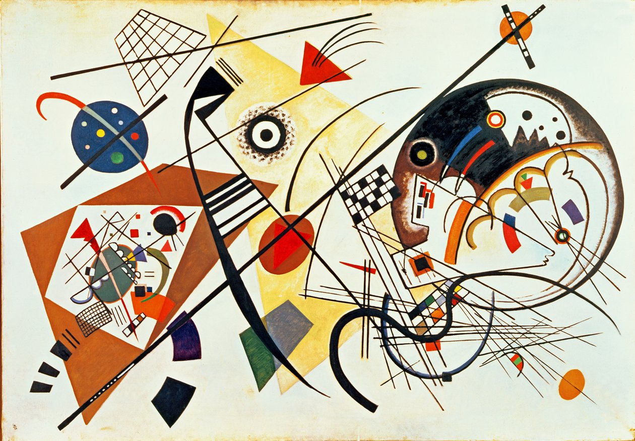 Wassily Kandinsky Intersecting Lines 1923